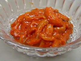 韓国版イカの塩辛（イカキムチ）
